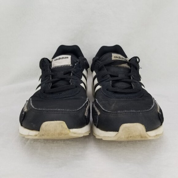 ✅Adidas Retrorun Athletic Sneakers Women's 8.5 Black 3-Stripe Running Shoes *PET - Picture 6 of 11